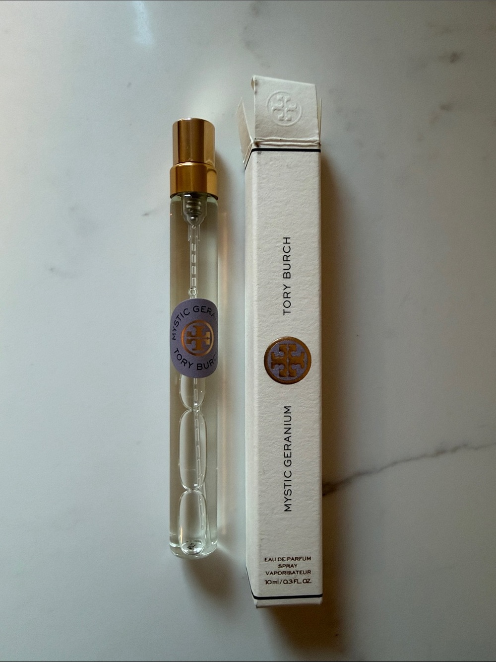 Tory Burch Mystic Geranium Spray Perfume - White & Gold
